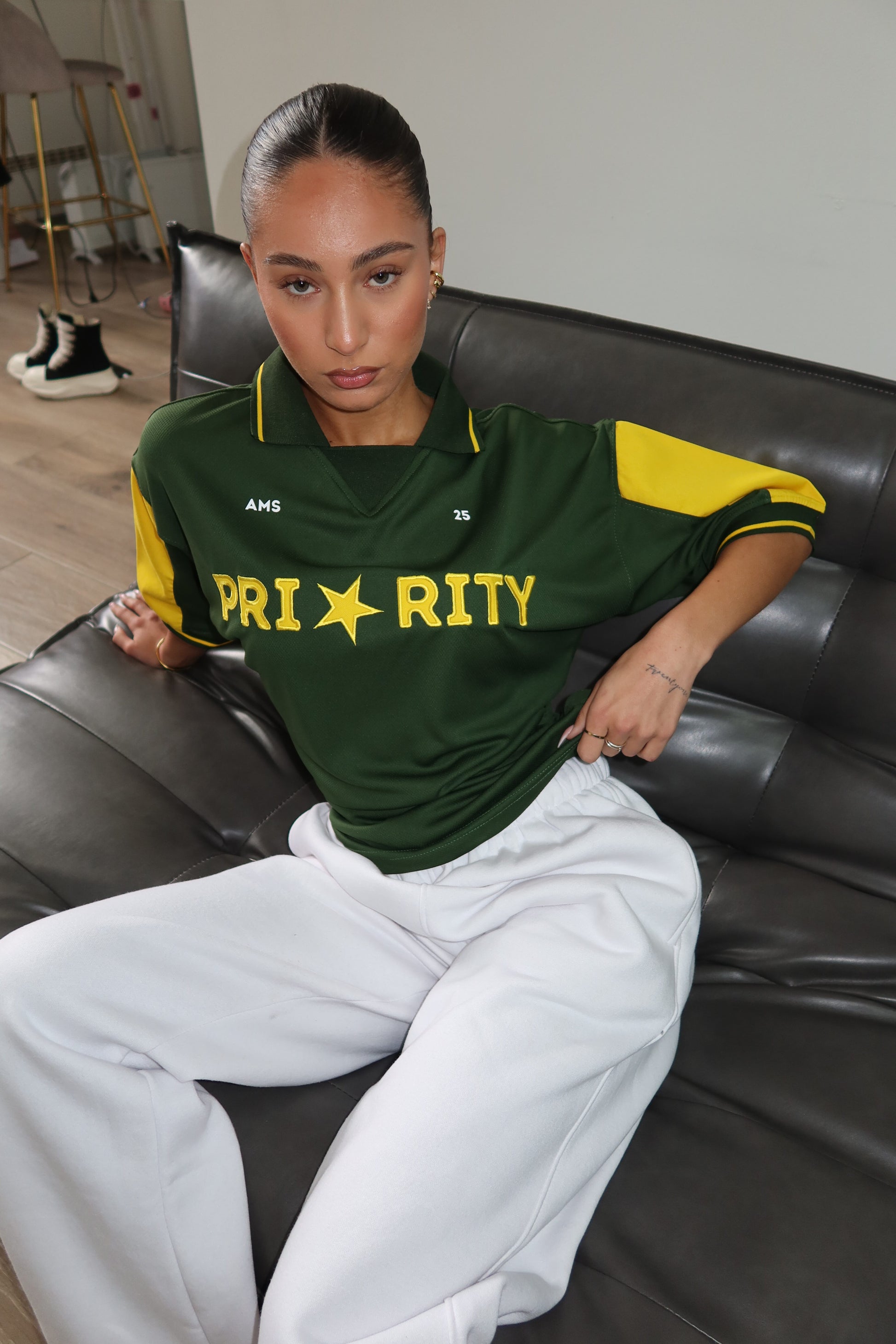 PRIORITY JERSEY SS25 - ARMY GREEN