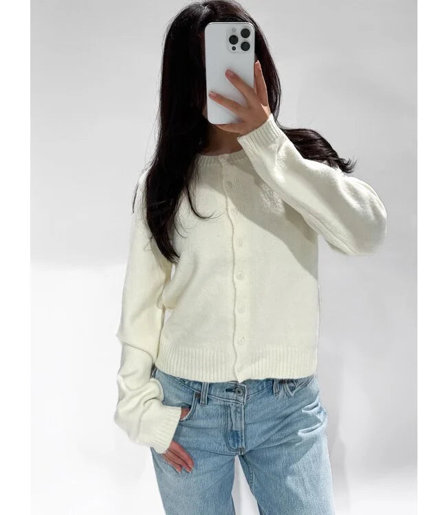 Mila Cardigan Offwhite